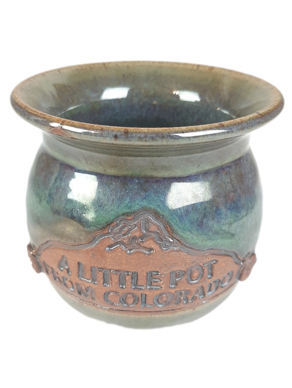 🔥A Little Pot From Colorado HandcraftedPottery 3½" Tall